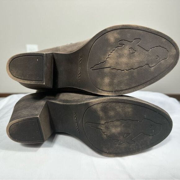 RocketDog Brown Faux Leather Western Ankle Boot Womens 8.5 - Picture 9 of 12